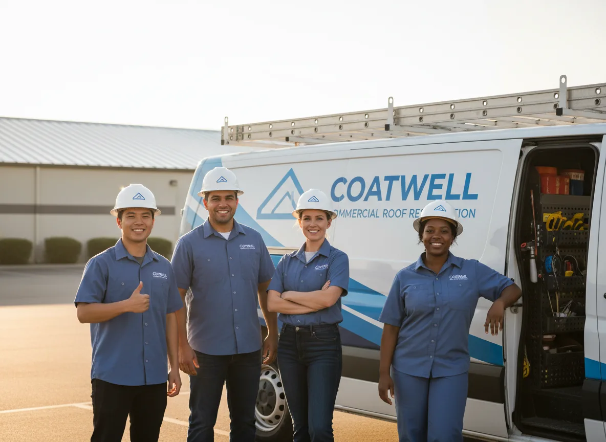 Commercial roof coating company in Jennings, OK